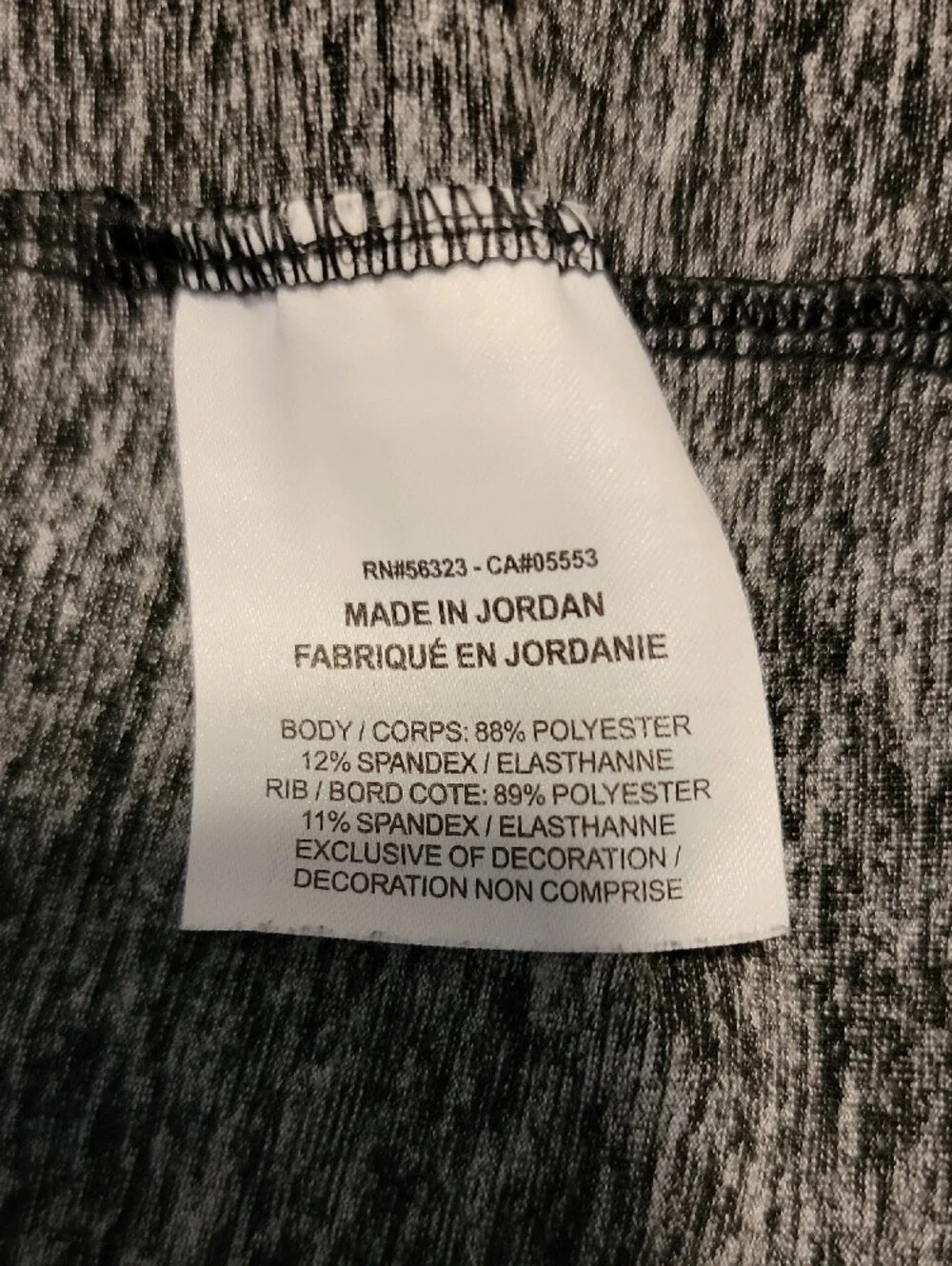 Nike Running Grey Heather Long-Sleeve Performance Crew